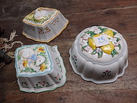 Vintage puddingvormen (le cordon bleu) 3x