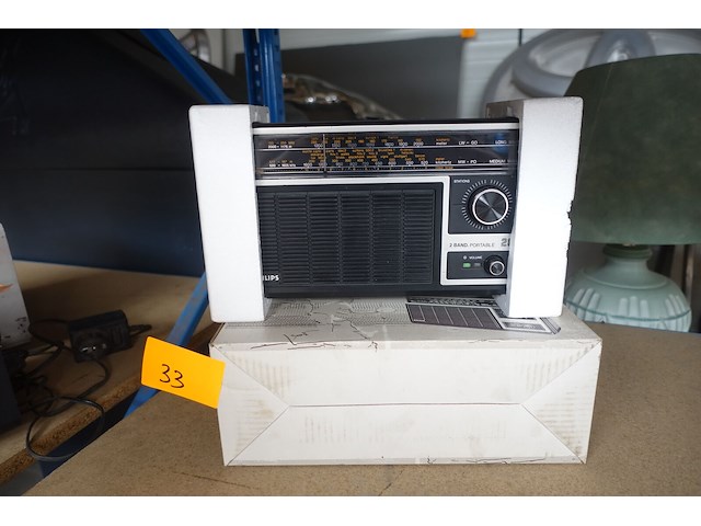 Vintage radio philips - afbeelding 1 van  5