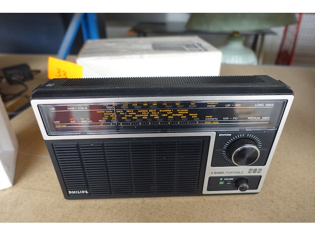 Vintage radio philips - afbeelding 2 van  5