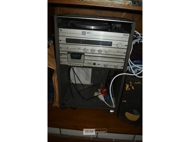 Vintage radio schneider zonder boxen - afbeelding 1 van  2