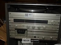 Vintage radio schneider zonder boxen - afbeelding 2 van  2