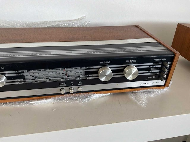 Vintage radio - afbeelding 3 van  5