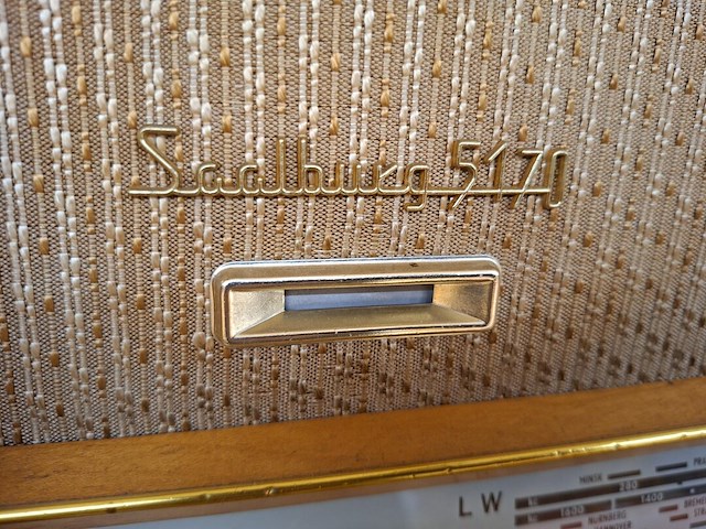 Vintage radio - afbeelding 4 van  6