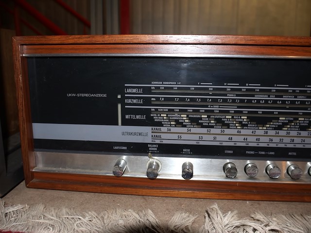 Vintage radio - afbeelding 4 van  6