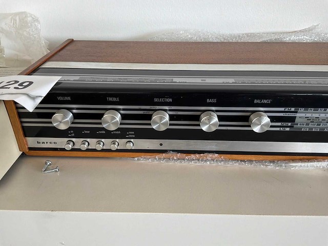 Vintage radio - afbeelding 2 van  2