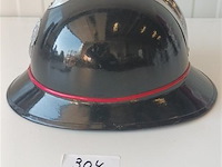 Vintage rijkswacht helm - afbeelding 2 van  4