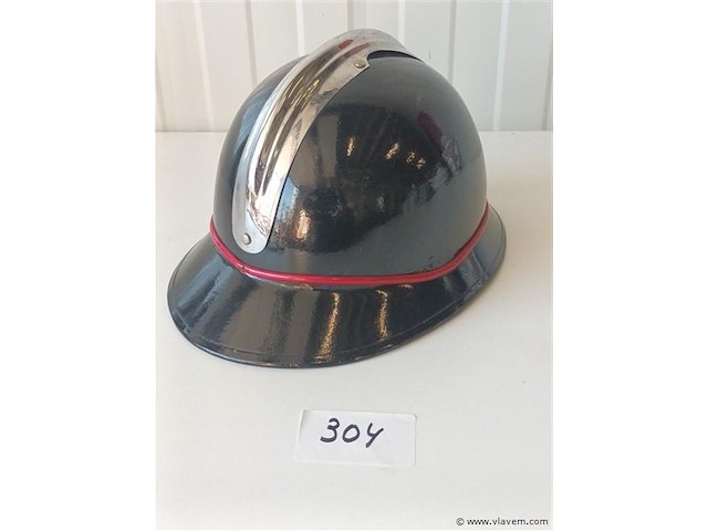 Vintage rijkswacht helm - afbeelding 3 van  4