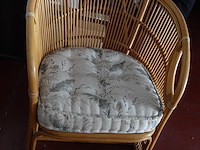 Vintage rotan set - afbeelding 3 van  4
