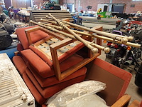 Vintage salonset - afbeelding 4 van  4