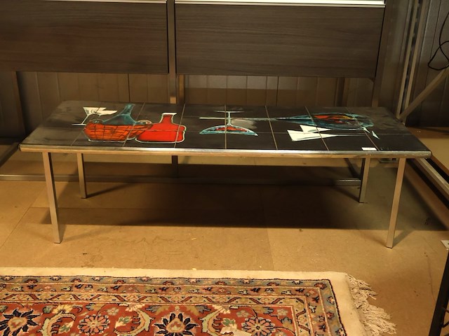 Vintage salontafel de nisco - afbeelding 2 van  5