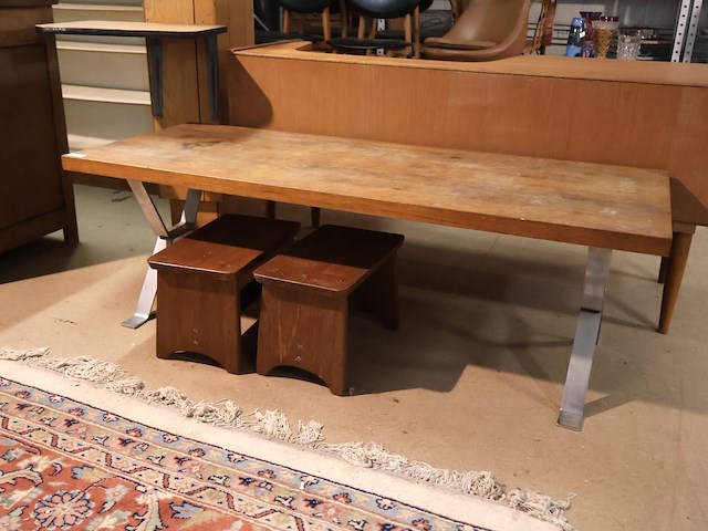 Vintage salontafel - afbeelding 1 van  5