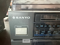 Vintage sanyo gxt200 stereoketen - afbeelding 4 van  6