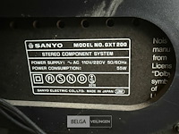 Vintage sanyo gxt200 stereoketen - afbeelding 5 van  6