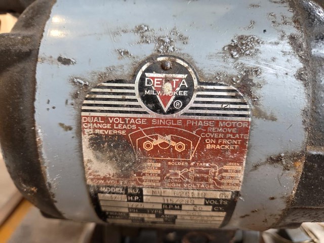 Vintage schaafmachine delta milwaukee - afbeelding 5 van  16