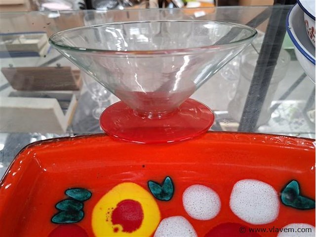 Vintage schaal - afbeelding 3 van  3