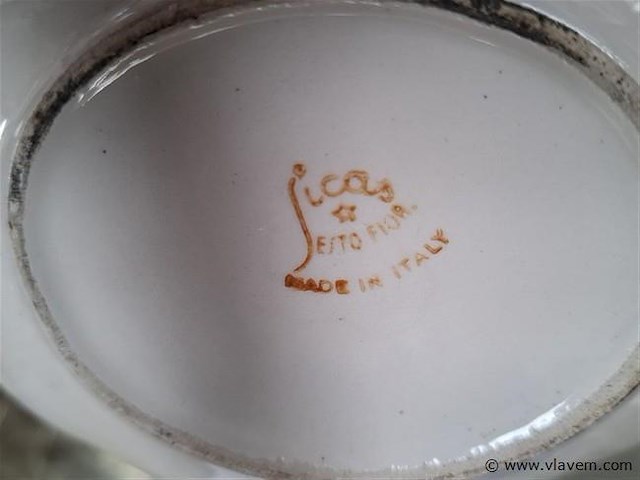 Vintage schaal - afbeelding 2 van  2