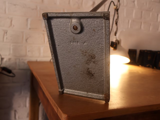 Vintage schaarlamp dreesden - afbeelding 7 van  7