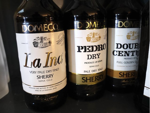 Vintage sherry (x3) - afbeelding 2 van  2