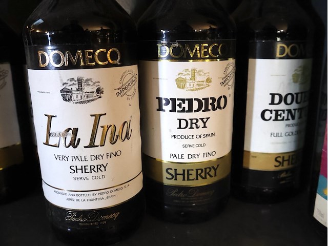 Vintage sherry (x3) - afbeelding 2 van  2