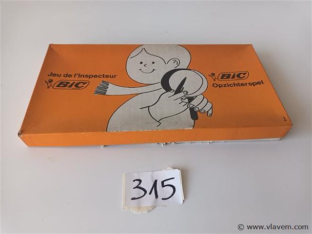 Vintage spel bic - afbeelding 1 van  3