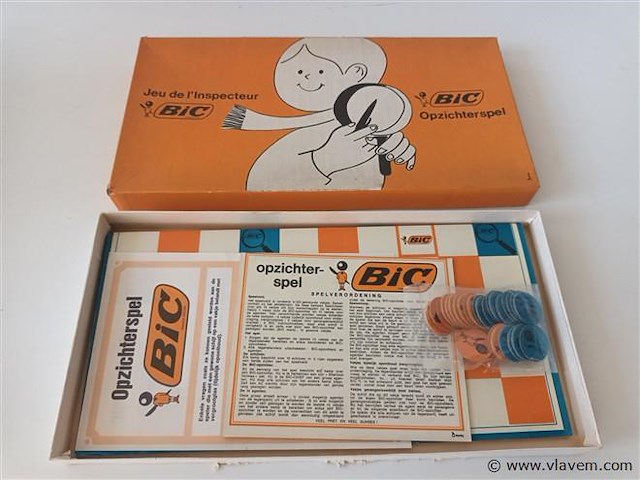 Vintage spel bic - afbeelding 2 van  3