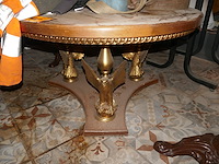 Vintage spiegel + salontafel - afbeelding 3 van  5