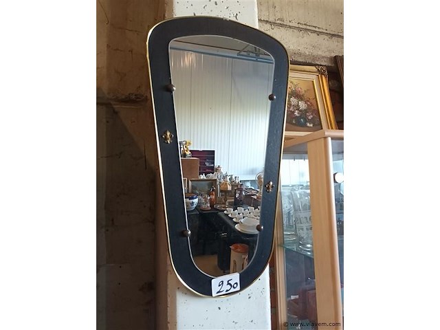 Vintage spiegel - afbeelding 1 van  3