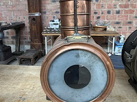 Vintage spoorweglantaarn - afbeelding 5 van  6