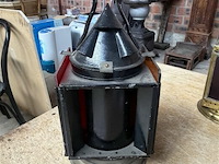 Vintage spoorweglantaarn - afbeelding 1 van  4