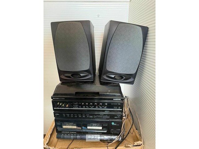 Vintage stereotoren samsung - afbeelding 1 van  6