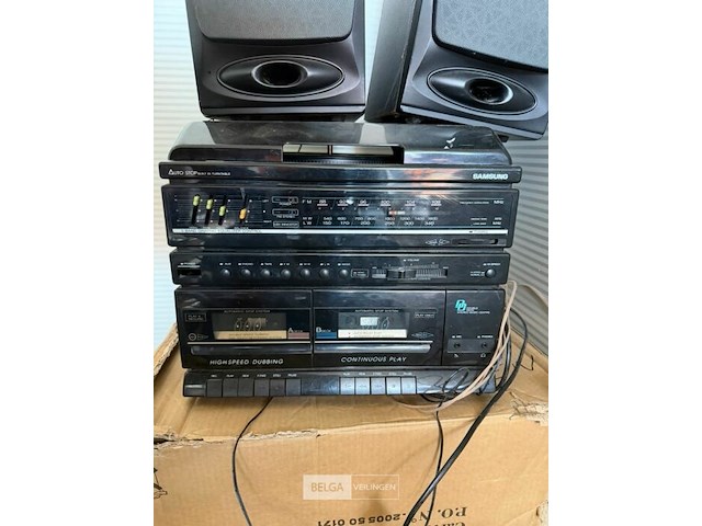 Vintage stereotoren samsung - afbeelding 3 van  6