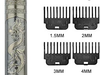 Vintage t9 elektrische haarsnijmachine - dragon brons kleurig - tondeuse - professionele mannen scheerapparaat