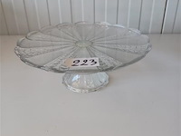 Vintage taartschaal - afbeelding 1 van  3