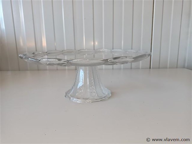 Vintage taartschaal - afbeelding 2 van  3