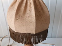 Vintage tafellamp met spreuk - afbeelding 3 van  3