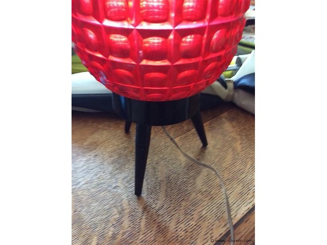 Vintage tafellamp - afbeelding 2 van  3