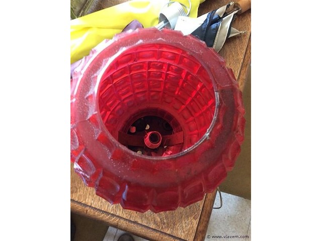 Vintage tafellamp - afbeelding 3 van  3