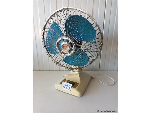 Vintage tafelventilator traction - afbeelding 1 van  4