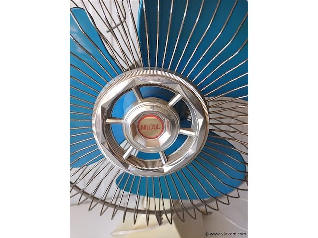 Vintage tafelventilator traction - afbeelding 2 van  4