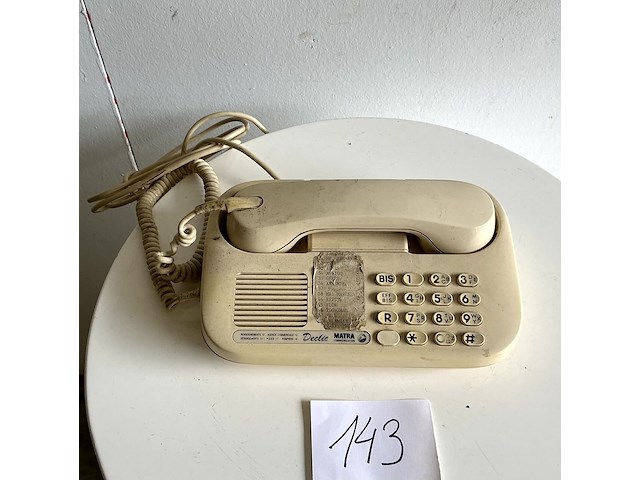 Vintage telefoon - afbeelding 1 van  1