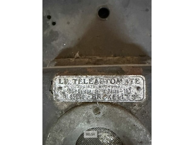 Vintage telefoonblok le téléautomate - afbeelding 3 van  4