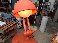 Vintage terraslamp hoogte 1m50cm malummel - afbeelding 1 van  5