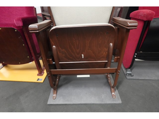 Vintage theaterstoel - afbeelding 5 van  7