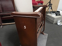 Vintage theaterstoel - afbeelding 6 van  7