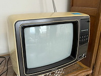 Vintage toshiba blackstripe kleurentelevisie - afbeelding 1 van  3