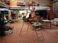 Vintage trapladder - afbeelding 1 van  3