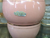 Vintage vaas ( booms glas ) - afbeelding 2 van  2