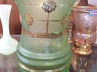 Vintage vaas ( booms glas ) - afbeelding 1 van  2