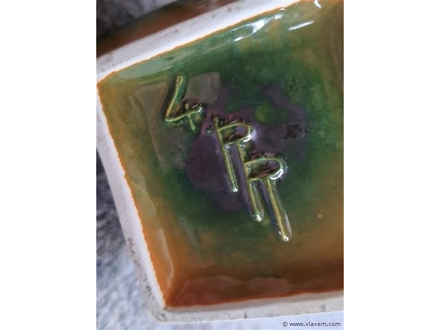 Vintage vaas - afbeelding 2 van  2