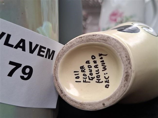 Vintage vaas - afbeelding 2 van  2